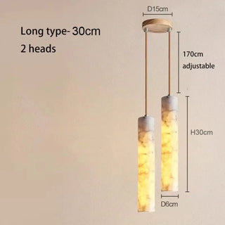 MOUPUSE Marble LED Elegant Modern Ceiling Light – view 6
