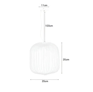 FOCARINI Black or White Contemporary Metal Ceiling Light – view 2