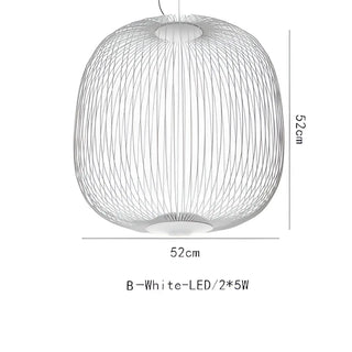 FOCARINI Black or White Contemporary Metal Ceiling Light – view 6