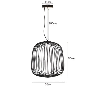 FOCARINI Black or White Contemporary Metal Ceiling Light – view 1
