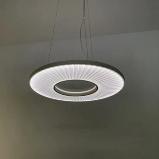 NOURDE Minimalist Beige Pendant with Iron Structure – view 1