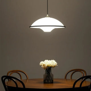 LEDA Modern White Pure Design Ceiling Light – view 1