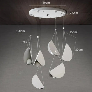 GALIM White Origami Ceiling Light – view 9