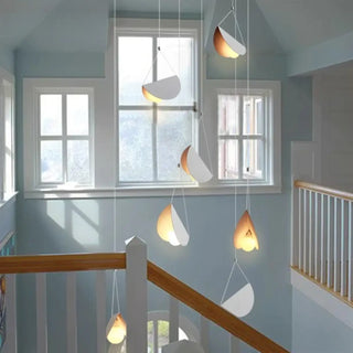 GALIM White Origami Ceiling Light – view 2