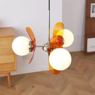 BITRO Modern Chrome Glass Globes Retro Design Ceiling Light – view 4