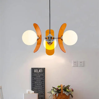 BITRO Modern Chrome Glass Globes Retro Design Ceiling Light – view 2