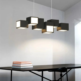 DEME Modern Pure Geometric Cubes Ceiling Light – view 3