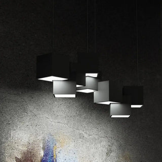DEME Modern Pure Geometric Cubes Ceiling Light – view 5
