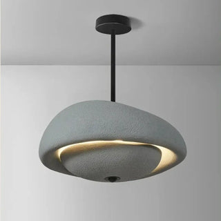 POKITA Modern Dome Textured White Black Gold Ceiling Light – view 8