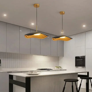 MILO Modern Wavy Kitchen Island Ceiling Light – view 6