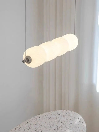 BALI Modern Opaline Plastic Globes Minimalist Ceiling Light – view 1