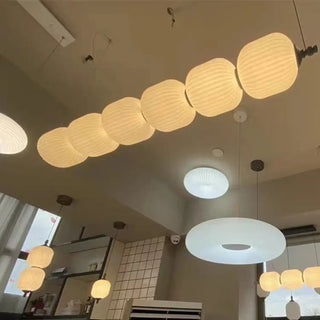 BALI Modern Opaline Plastic Globes Minimalist Ceiling Light – view 6
