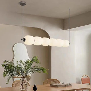BALI Modern Opaline Plastic Globes Minimalist Ceiling Light – view 3