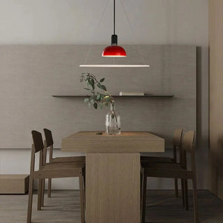 MOLID Modern Chrome Acrylic Disk Ceiling Light – view 1