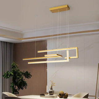 AMIBY Modern Sleek Metal LED Ceiling Light – view 2