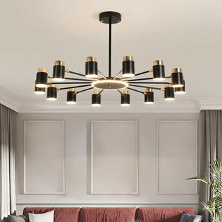 BOFAR Modern Black Adjustable Spots Industrial Style Ceiling Light – view 5