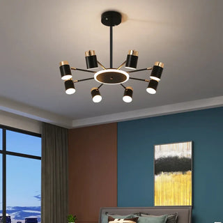 BOFAR Modern Black Adjustable Spots Industrial Style Ceiling Light – view 2