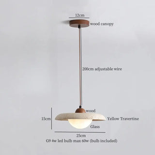 HARDIH Yellow Stone Opaline Glass Ceiling Light – view 4