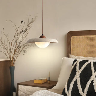 HARDIH Yellow Stone Opaline Glass Ceiling Light – view 1