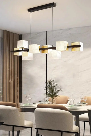 KOLA Modern Rectangular Geometric Ceiling Light – view 2