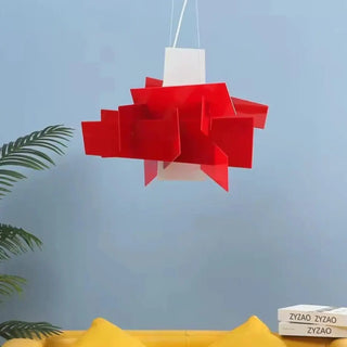 DILIOKA Modern Red Ceiling Light – view 7