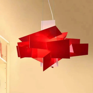 DILIOKA Modern Red Ceiling Light – view 4