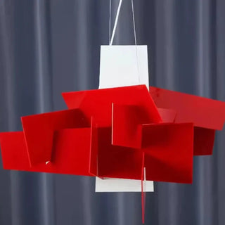 DILIOKA Modern Red Ceiling Light – view 2