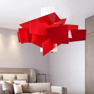 DILIOKA Modern Red Ceiling Light – view 9