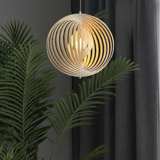 DUIPORTU Modern Spherical Black Rings Ceiling Light – view 7