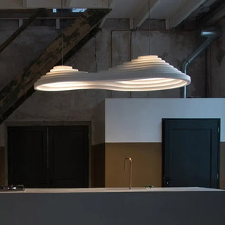 CODE Modern Spiral Conical Architectural Ceiling Light – view 3