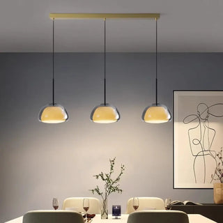 JOELA Three-Lamp Opaline Glass Ceiling Light – view 5