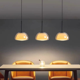 JOELA Three-Lamp Opaline Glass Ceiling Light – view 1