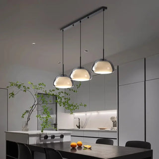 JOELA Three-Lamp Opaline Glass Ceiling Light – view 4