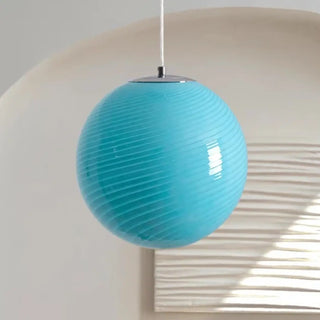 LORECOLI Modern Coloured Glass Ceiling Light – view 2
