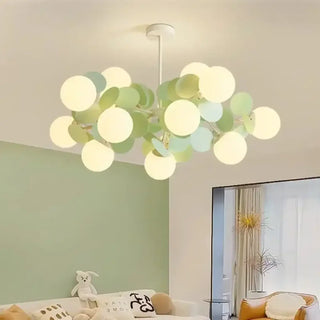 EXODO Nature Foliage and Luminescent Balls Ceiling Light – view 2