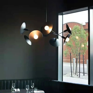 NOME Black Modern Articulated Arms Industrial Ceiling Light – view 4