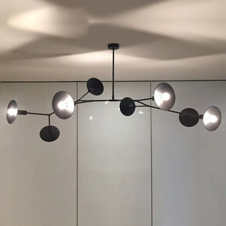 NOME Black Modern Articulated Arms Industrial Ceiling Light – view 6