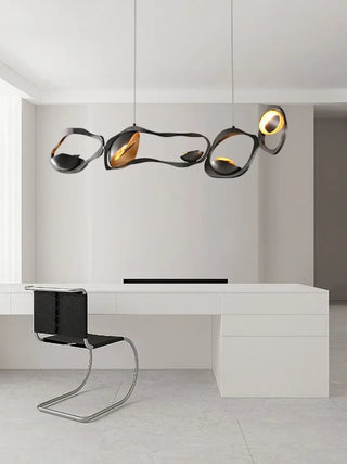DESINO Black Sculptural Ceiling Light for Office or Living Room – view 2