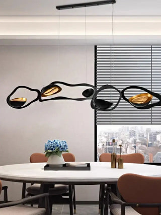 DESINO Black Sculptural Ceiling Light for Office or Living Room – view 3