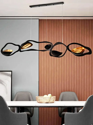 DESINO Black Sculptural Ceiling Light for Office or Living Room – view 5