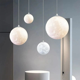 LUBE Cloud and Moon LED Globe Ceiling Light – view 1