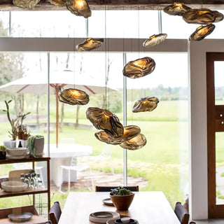 NUAGL Glass Sculpted Cloud Pendant – view 4
