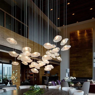 NUSO Cloud Glass Organic Artistic Pendant – view 1