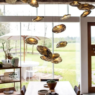 NUSO Cloud Glass Organic Artistic Pendant – view 3