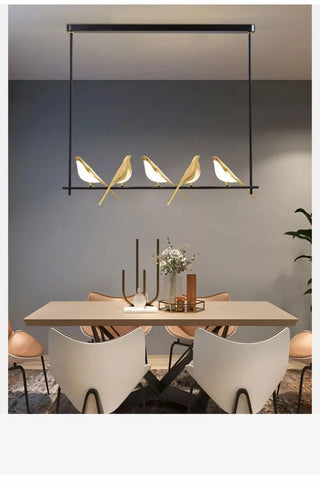 GUFA Modern Poetic Birds Circle Ceiling Light – view 4