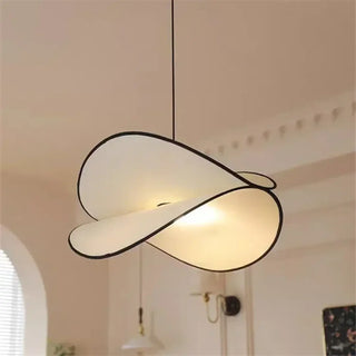 MODER Wavy White Organic Modern Ceiling Light – view 3