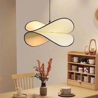 MODER Wavy White Organic Modern Ceiling Light – view 4