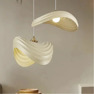 FUITROU Organic White Sculpted Living Room Ceiling Light – view 1