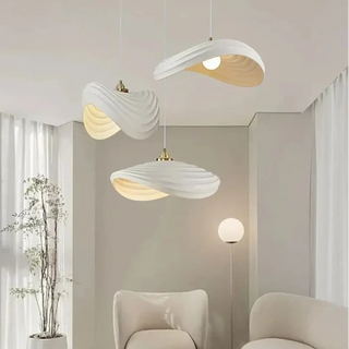 FUITROU Organic White Sculpted Living Room Ceiling Light – view 3