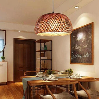 OSIER Wicker Suspension Pendant – view 5